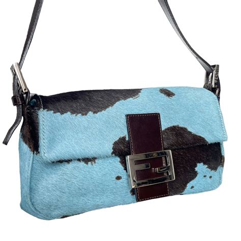 fendi cow print bag